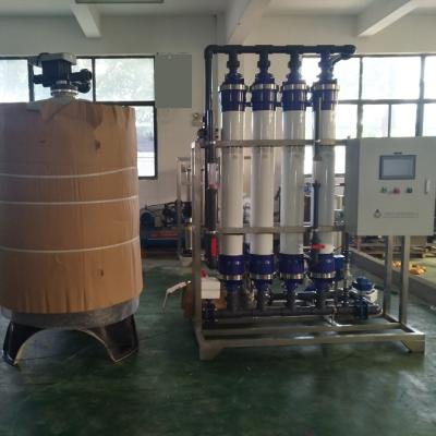 China Construction worksÂ   Milk High Yield Ultrafiltration Membrane System , Drinking Water Treatment Plant for sale