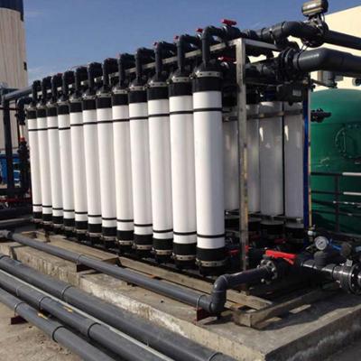 China cosmetics & Product Industry Drinking Water Treatment Machine / Freshwater Ultrafiltration System 50% - 57% Recovery Rate for sale