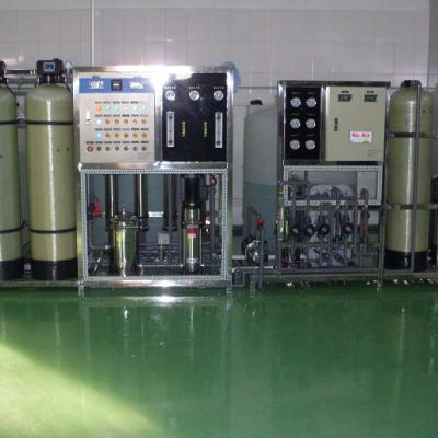 China Construction worksÂ   4000 LPH 0.2 - 0.3Mpa EDI RO Water Purification Materail Plant SS 316 CE Standard for sale