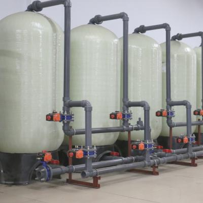 China food & Home Industrial Beverage Factory Scale Softener , 5000 Liter Per Hour Softener Machine for sale