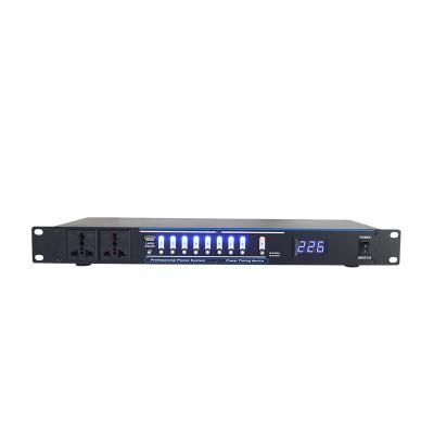 China hot sale products 8 channel power sequencer usb home digital disco\bar\club\dsp audio processor for sale