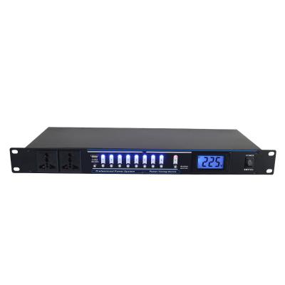 China Disco\Bar\Club\Professional Home Audio Power Stage Performance 8CH 10CH Power Sequencer With Switch for sale