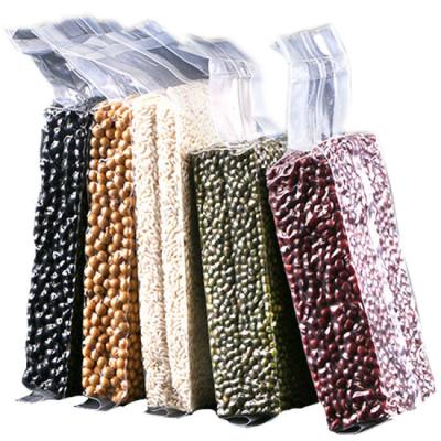 China 250g 500g 1000g Rice Brick Vacuum Bag 250g 500g 1000g Food Grade Vacuum Rice Plastic Moisture Proof Clear Plastic Heat Seal Bags for sale