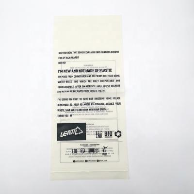 China BIODEGRADABLE PLA+PBAT SELF Adhesive 100% Zip Lock 100% Top Compostable Mailing Bag for sale