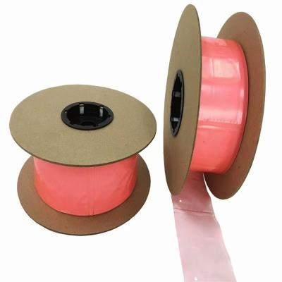 China Red Color PE LDPE Roll Customized Moisture Proof Customized Pre-opened Plastic Automatic Bag For Automated Packaging Bagging Machine for sale