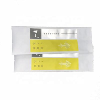 China 16g Tea Coffee Disposable Aluminum Foil Middle Sealing Pouches/ Side Gusset Aluminum Foil Packing Mylar Bags for sale