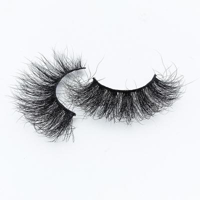 China 15-20 Times Hot Sale 25mm Super Curly Mink Lashes Dramatic Reusable False 3d Eyelashes For Big Eye for sale