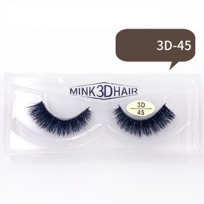 China Full volume lashes3d full strip eyelashes 25mm mink 3d eyelash mink wholesaler for sale