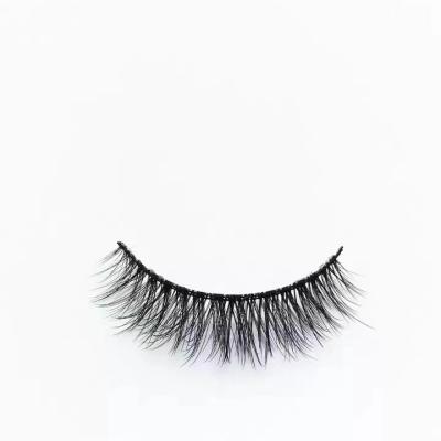 China 15-20 times handtied synthetic 3D eyelashes private label for sale