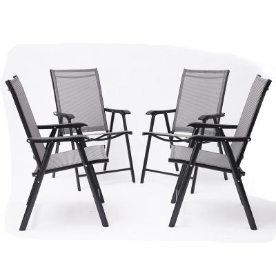 China US Modern Running Outdoor Camping Chair 4-Pack Patio Folding Office Chairs Portable Garden Chairs for sale