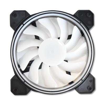 China 2021 New RGB PC Case Fan Cooler With LED Lights CPU Cooler Fan For Computer Case 120mm Cooler Fan for sale