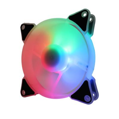 China Hot Selling Computer Case Manufacturer With Remote Controller Fan Quiet Colorful ARGB LED Light PC Cooler Fan Computer Cooling Fans for sale