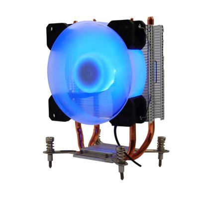 China Computer Case Fan For CPU CPU Fan RGB Led 90mm PC CPU Cooler Fans 2 Pipes ARGB CPU Cooler Cooler for sale