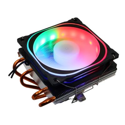 China 2021 new computer fan case 2021 heatsink cpu fan bajeal for rgb fans for pc120MM cooler 4 pipes for sale