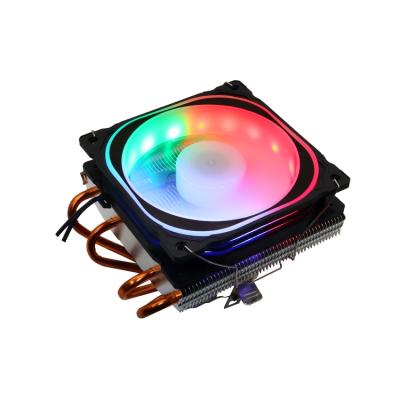 China New 2021 Computer Case Factory Direct Sales Radiator Fan Computer Fan for ARGB CPU Fan 120MM Cooler 4 Pipes for sale