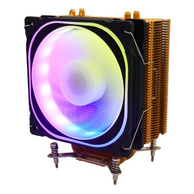 China Wholesale Inventory 12v RGB Heatpipe Custom Aluminum Computer Case CPU Fan Deepcool CPU Cooler for sale