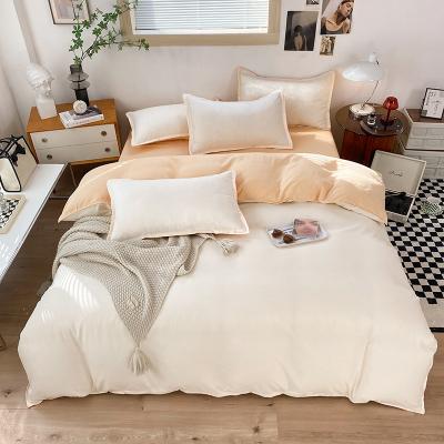 China Nondisposable Textile bedroom sets sheets bed cover set luxury bedding sets queen twin bedding wholesale king size for sale