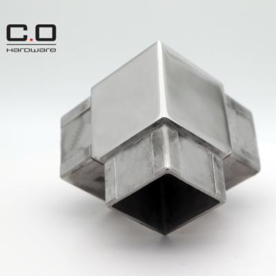 China Hotel New Point 3 Way Stainless High Quality Square Hose Connector for sale