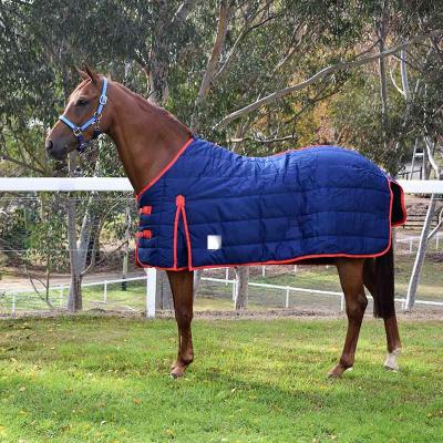 China Winter 200G 600D Horse Equestrian Heavy Duty Breathable Waterproof Assembly Horse Blankets Top Selling Custom Sizes for sale