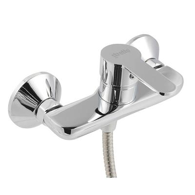 China Without Slide Bar Water Faucet Replacement Parts Luxury Single Lever Brass Bath Shower Mixer 20AA5303400 for sale