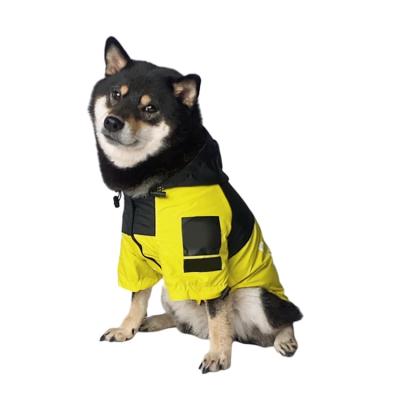 China Viable In Stock High Quality Custom Eco-Friendly Luxury Dog Jacket Waterproof Rain Coat For Dogs for sale