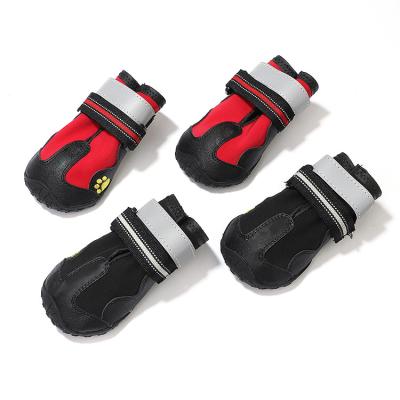 China New Durable Water Resistant Dog Sports Warm Shoes Soft Pet Shoes Waterproof for sale