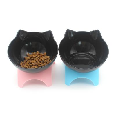 China Various Colors Non-Automatic Pastel Bowl Pet Adjustable Plastic Cooling Bowl for sale