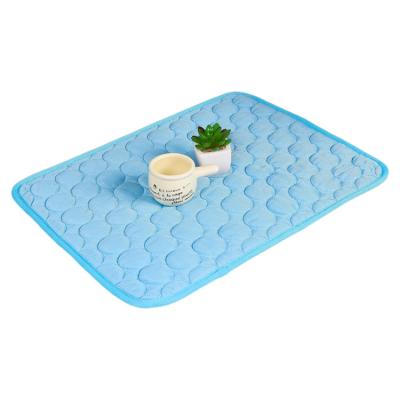 China 2021 New Summer Travel Pet Ice Bed Cooling Mat For Dog Cat for sale