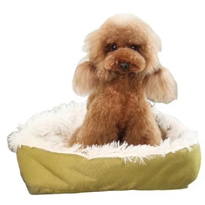 China New Style Travel Buttons Pet Sleep Bed Soothing Hot Sale Amazon Pet Bed for sale