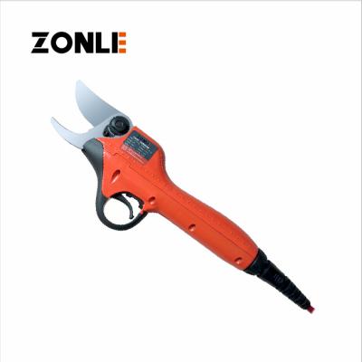 China Anti-skid Handle Garden Scissors 43V Lithium Battery Powered Electronic Shears for sale