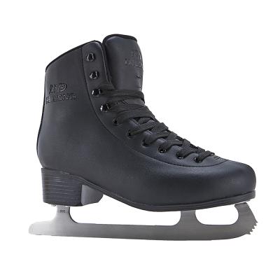 China Fashion Factory Hot Selling High Quality Black Color Ice Figure Skates Dancing Series for sale