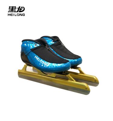 China Fashion\Comfortable\Durable Hot Sale 600X Fiber Ice Gear Sapphire Series Professional Handmade Carbon Patina Long-track Racing Ice Skates for sale