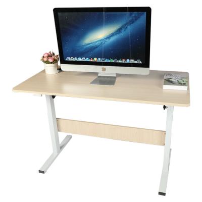 China Height Adjustable Sit Standing Desk Home Office Panel (Height) Ergonomic Table Position Desk for sale