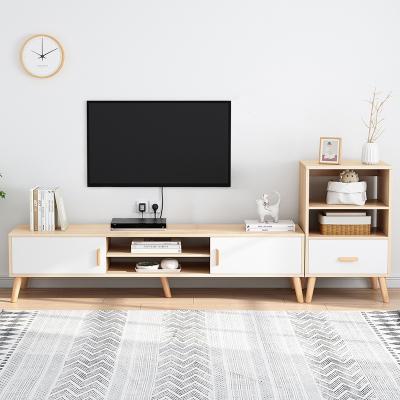 China Nordic Style (Height) Modern Bedroom TV Adjustable Stand Up TV Cabinet Designs Sets Furniture for sale