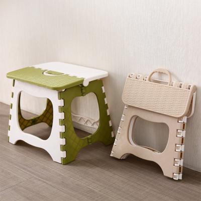 China (Size)Adjustable Portable Folding Toilet Stool Plastic Cartoon Sneak Outdoor Folding Fishing Chair Small Bench for sale