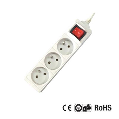 China NF CE Certificate 1.5m extension socket with Euro Plug for sale