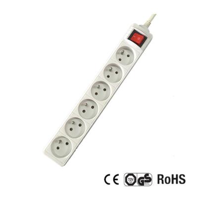 China NF CE Certificate 1.5m extension socket with Euro Plug for sale