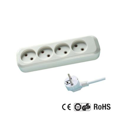 China Holand and Turkey Type 1.5m extension socket with Euro Plug for sale