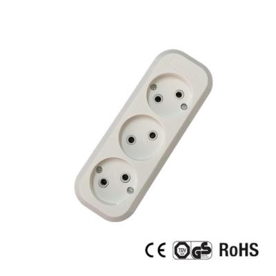 China Holand and Turkey Type 1.5m extension socket with Euro Plug for sale