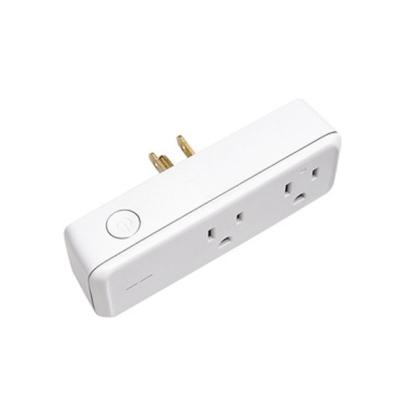 China Wall Power Socket And Wall Tap One Input 2 Outlet  UL cUL passed for sale