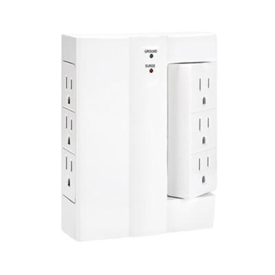 China Wall Power Socket And Wall Tap One Input 6/3 Rotable Outlet 2 USB Surge  UL cUL passed for sale