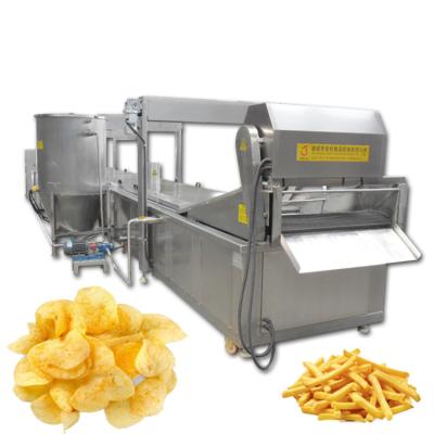 China Vegetable Processing Plant Frozen French Fries Line Fresh Potato Chips Making Machine Production Line for sale