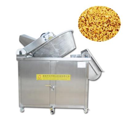 China Factory Best Price Industrial Garlic Frying Machine Batch Fryer Garlic Machine for sale