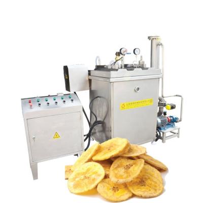 China Factory China Supplier Golden Banana Chips Vacuum Frying Machine Automatic Banana Frying Machine for sale