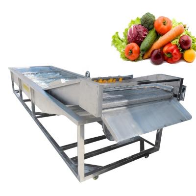 China Water Saving Machine Vegetable And Fruit Bubble Washing Vegetable Washing Machine for sale