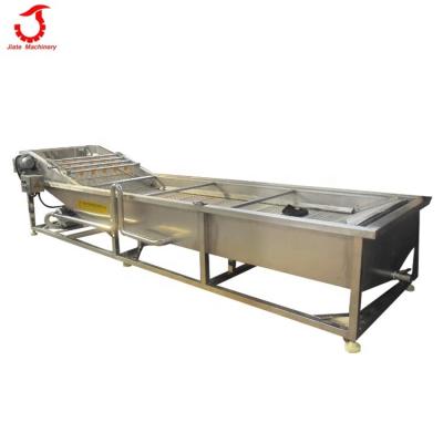 China Industrial Snack Factory Air Bubble Leaf Vegetable Washing Machine for sale