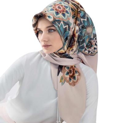 China Pleat Arab Women Cotton Print Fashion Sex Hijab Muslim Hijab Scarf And Shawls for sale