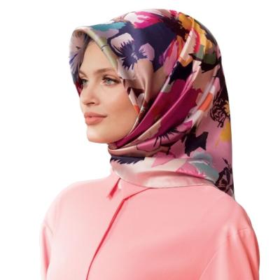 China Lady Scarf Fashion Women's Lady Scarf Hijab Scarf Design Lady Scarf China Factory Fashion Women's Style Satin New Retro for sale