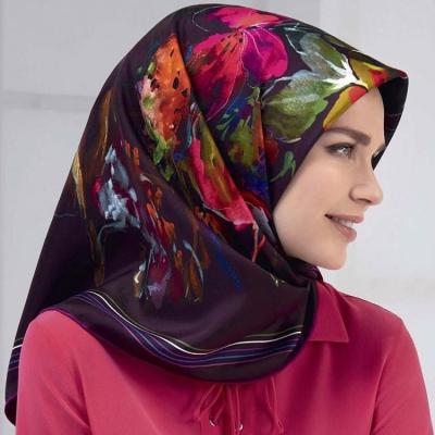 China New Arrival African Muslim Scarf New Arrival Hot Selling African Muslims Printed Thick Elegant Tudung Scarf for sale