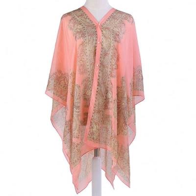 China China Supplier Breathable Women Beach Kaftan Beachwear Cute Sweet Cover Up for sale